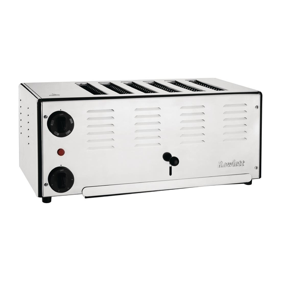 Rowlett Premier Toaster mit 6 Steckplätzen und zusätzlichen DuraHeat-Elementen 2 Rowlett Premier Toaster mit 6 Steckplätzen und zusätzlichen DuraHeat-Elementen