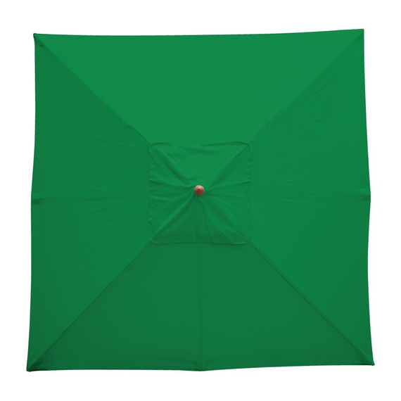 Bolero quadratischer Sonnenschirm grün 2,5m 4 Bolero quadratischer Sonnenschirm grün 2,5m