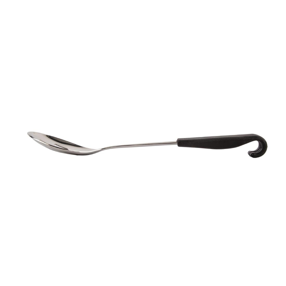 Vogue Servierlöffel mit schwarzem Griff 34cm 1 Vogue Servierlöffel mit schwarzem Griff 34cm