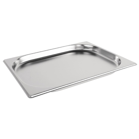 Vogue GN-Behälter Edelstahl 2cm GN1/2 2 Vogue GN-Behälter Edelstahl 2cm GN1/2