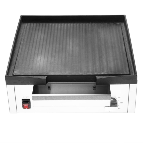 Buffalo Gusseisen Arbeitsplattengrill 1,8kW 2 Buffalo Gusseisen Arbeitsplattengrill 1,8kW