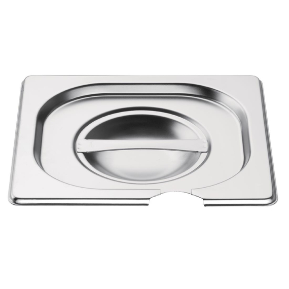 Vogue Deckel mit Löffelaussparung für GN-Behälter GN1/6 2 Vogue Deckel mit Löffelaussparung für GN-Behälter GN1/6