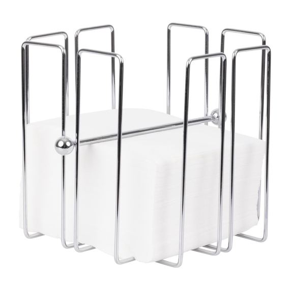 Olympia Serviettenhalter mit Gewicht 19 x 19cm 2 Olympia Serviettenhalter mit Gewicht 19 x 19cm
