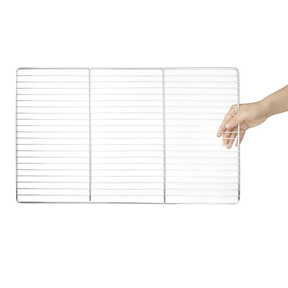 Vogue Edelstahlrost GN1/1 53 x 33cm 2 Vogue Edelstahlrost GN1/1 53 x 33cm