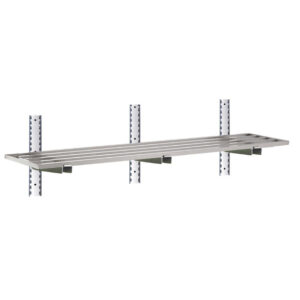 Gastro M Edelstahlwandregal 160cm breit
