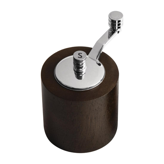 Olympia Salz- und Pfeffermühlenset dunkles Holz 8cm 3 Olympia Salz- und Pfeffermühlenset dunkles Holz 8cm