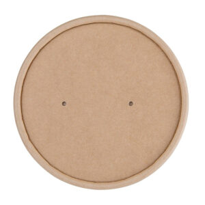Fiesta Compostable Papierdeckel 98mm für Suppenbecher 500 Stück