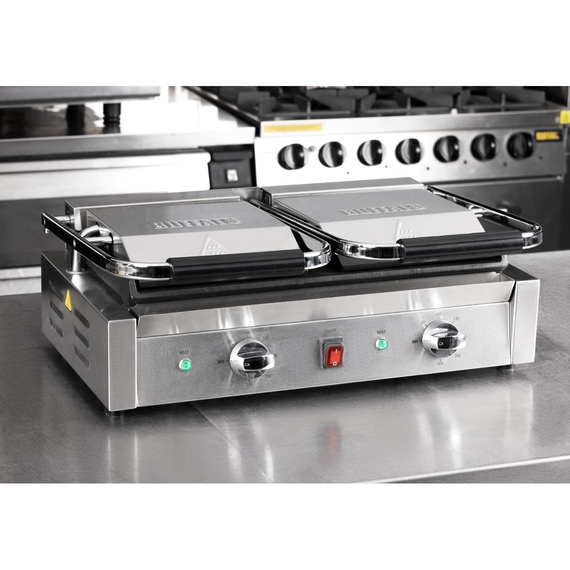 Buffalo Bistro doppelter Kontaktgrill glatt/glatt 7 Buffalo Bistro doppelter Kontaktgrill glatt/glatt