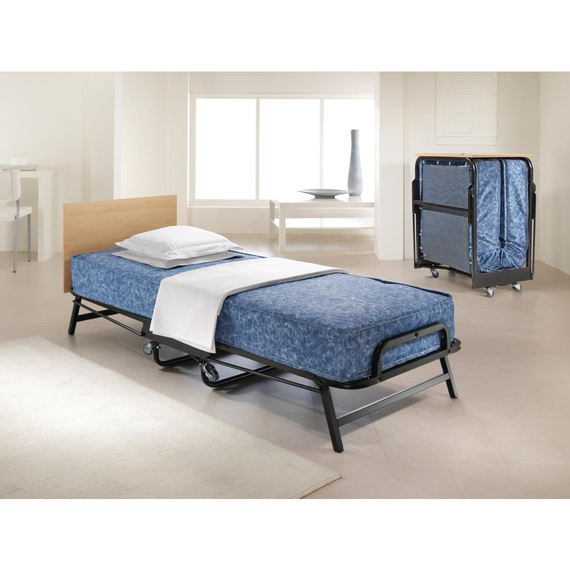Jay-Be Contract Klappbett mit wasserabweisender Matratze Einzelbett in schwarzer Farbe 2 Jay-Be Contract Klappbett mit wasserabweisender Matratze Einzelbett in schwarzer Farbe
