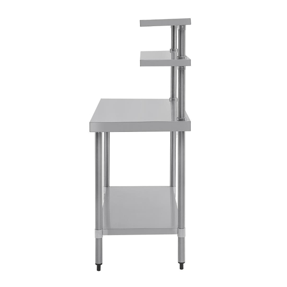 Vogue Arbeitstisch mit Regalboden und Wandregal 120cm 4 Vogue Arbeitstisch mit Regalboden und Wandregal 120cm