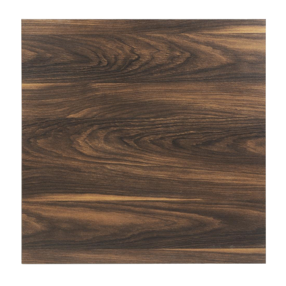 Bolero Kompletter Tisch Quadratisch Dunkles Holzdekor 700mm 1 Bolero Kompletter Tisch Quadratisch Dunkles Holzdekor 700mm