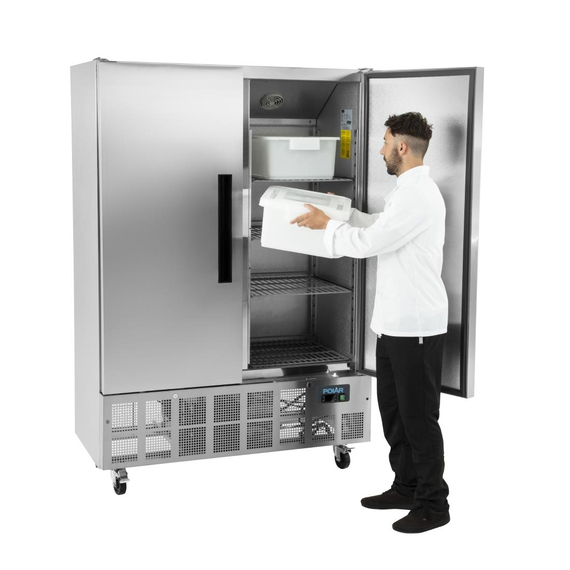 Polar Serie G Slimline Gefrierschrank Edelstahl 960L 8 Polar Serie G Slimline Gefrierschrank Edelstahl 960L