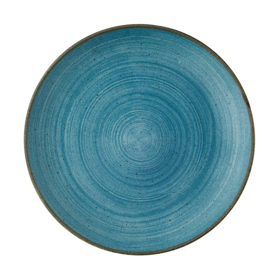 Churchill Stonecast Raw Evolve Coupe-Teller, Blaugrün, 260 mm, (12 Stück) Churchill Stonecast Raw Evolve Coupe-Teller, Blaugrün, 260 mm, (12 Stück)