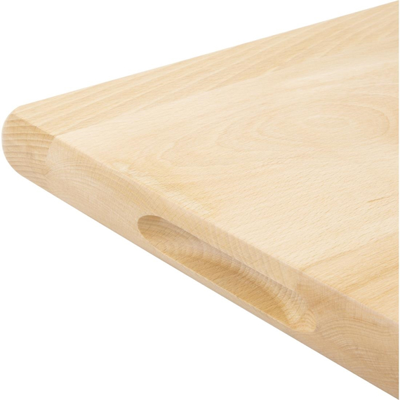 Vogue Buche Schneidebrett Groß 510x355x30mm 3 Vogue Buche Schneidebrett Groß 510x355x30mm