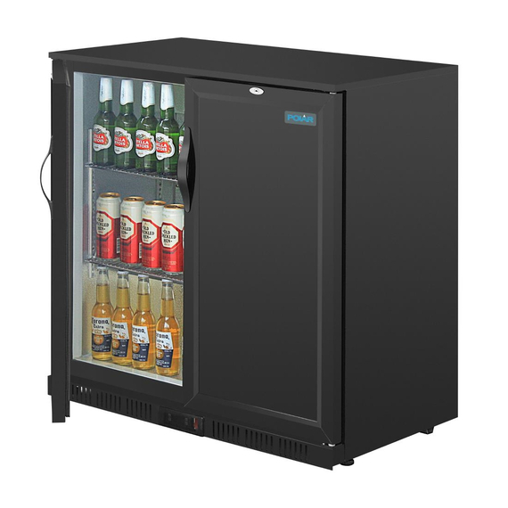 Polar Serie G Barkühlschrank mit 2 verdeckten Klapptüren 208L 2 Polar Serie G Barkühlschrank mit 2 verdeckten Klapptüren 208L