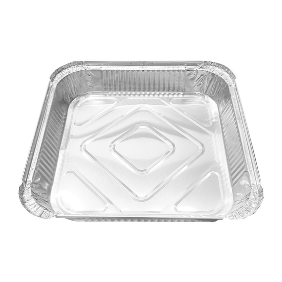 Fiesta Recycelbare flache Folienbehälter, 1580 ml (200 Stück) 1 Fiesta Recycelbare flache Folienbehälter, 1580 ml (200 Stück)