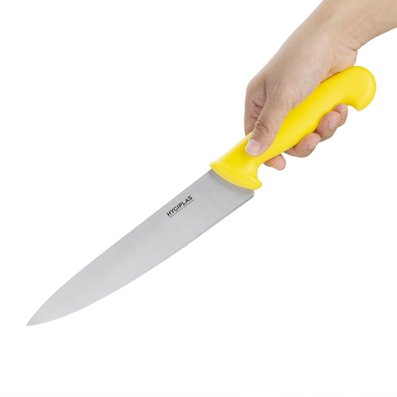 Hygiplas Kochmesser 21cm gelb 1 Hygiplas Kochmesser 21cm gelb