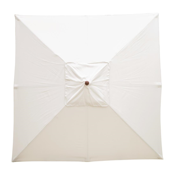Bolero quadratischer Sonnenschirm creme 2,5m 4 Bolero quadratischer Sonnenschirm creme 2,5m