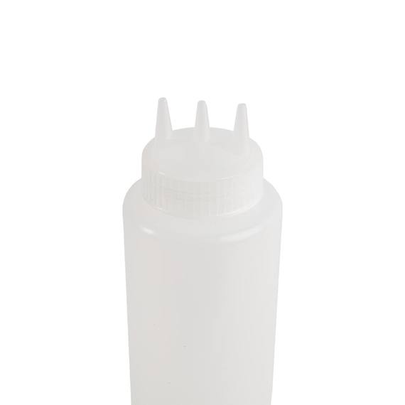 Vogue transparente Quetschflasche mit 3 Spritzdüsen 1L 1 Vogue transparente Quetschflasche mit 3 Spritzdüsen 1L
