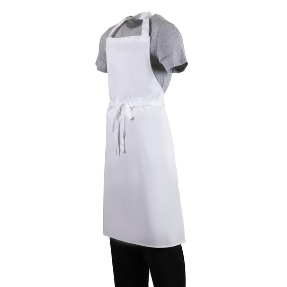 Whites Latzschürze weiß XL 3 Whites Latzschürze weiß XL