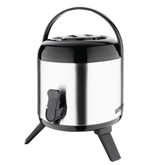 Olympia Edelstahl-Doppelwand-Getränkedispenser 6Ltr Olympia Edelstahl-Doppelwand-Getränkedispenser 6Ltr