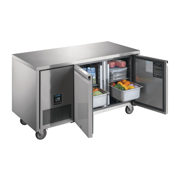 Polar U-Serie Premium Zweitürige Kühltheke 267L 4 Polar U-Serie Premium Zweitürige Kühltheke 267L