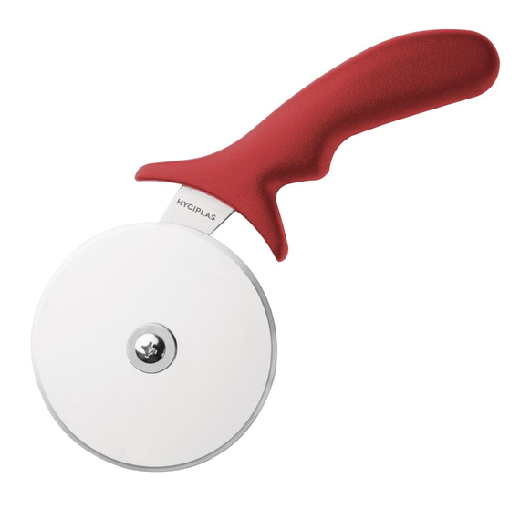 Hygiplas Pizzaschneider 10cm rot Hygiplas Pizzaschneider 10cm rot
