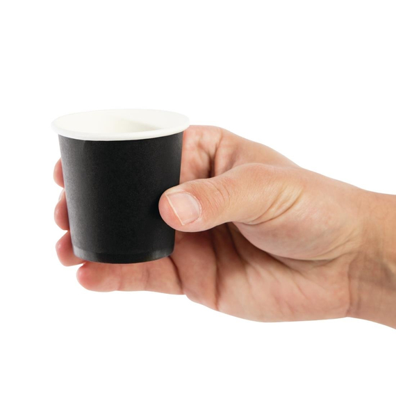 Fiesta Recyclable Espresso To Go Becher 110ml x50 (50 Stück) 4 Fiesta Recyclable Espresso To Go Becher 110ml x50 (50 Stück)