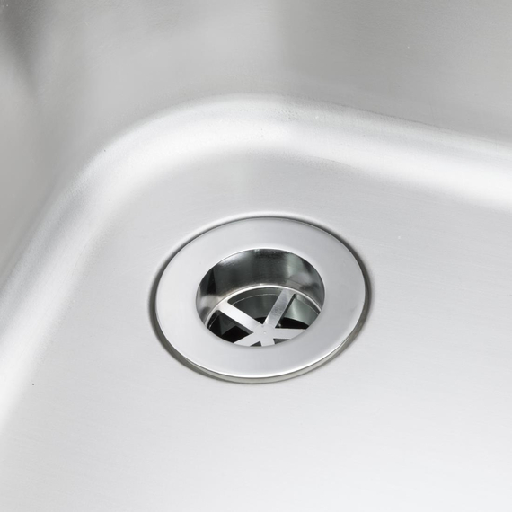 Vogue Doppelspüle mit zwei Abtropfflächen 2100mm 2 Vogue Doppelspüle mit zwei Abtropfflächen 2100mm