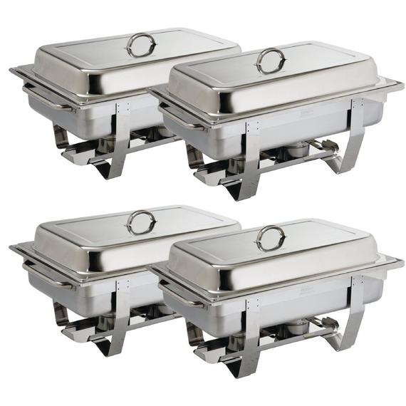 Olympia Milan Chafing Heiße Theke Set (4 Stück) 5 Olympia Milan Chafing Heiße Theke Set (4 Stück)