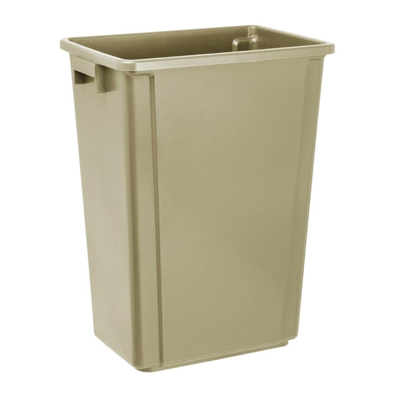 Jantex Slim Mülleimer Beige 60Ltr Jantex Slim Mülleimer Beige 60Ltr