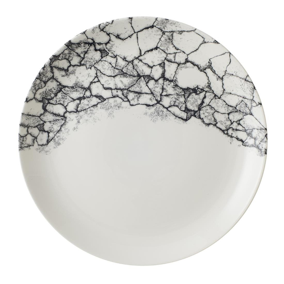 Churchill Kintsugi Accents Quartz Black Evolve Coupe-Teller, 286 mm, (12 Stück) Churchill Kintsugi Accents Quartz Black Evolve Coupe-Teller, 286 mm, (12 Stück)