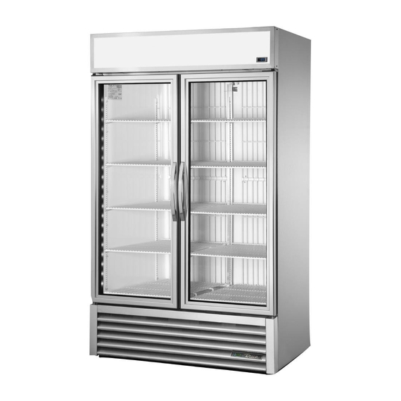 True Stand-Gefrierschrank für den Einzelhandel GDM-43F-HC-TSL01 ALU True Stand-Gefrierschrank für den Einzelhandel GDM-43F-HC-TSL01 ALU