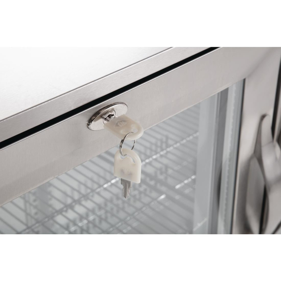 Polar Serie G Edelstahl Barkühlschrank mit 3 Klapptüren 330L 1 Polar Serie G Edelstahl Barkühlschrank mit 3 Klapptüren 330L