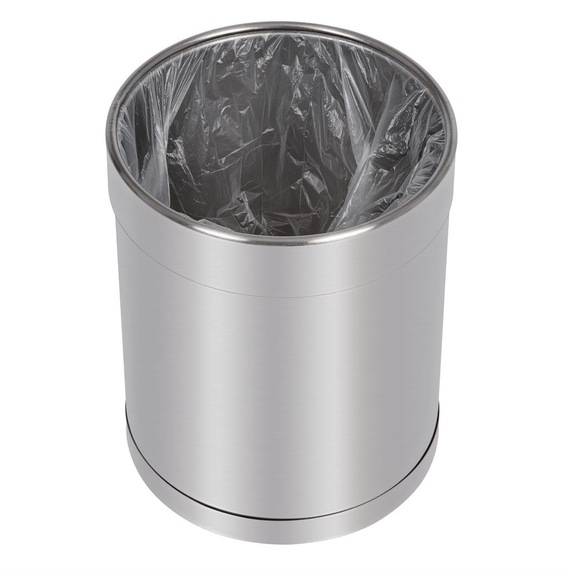 Bolero Papierkorb in Edelstahl 10,2L 3 Bolero Papierkorb in Edelstahl 10,2L