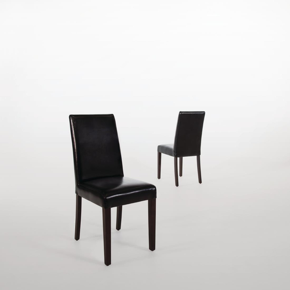 Bolero Esszimmerstühle Kunstleder schwarz (2 Stück) 7 Bolero Esszimmerstühle Kunstleder schwarz (2 Stück)