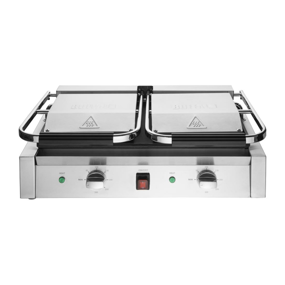 Buffalo Bistro doppelter Kontaktgrill glatt/glatt 3 Buffalo Bistro doppelter Kontaktgrill glatt/glatt