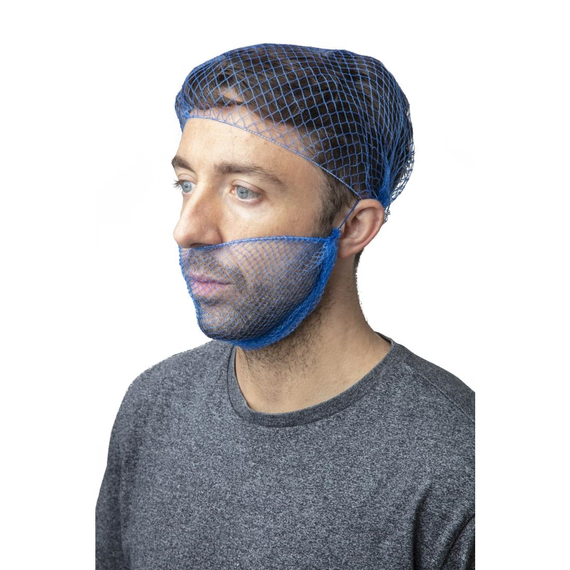 Lion Haircare Bartnetz hellblau (50 Stück) 2 Lion Haircare Bartnetz hellblau (50 Stück)