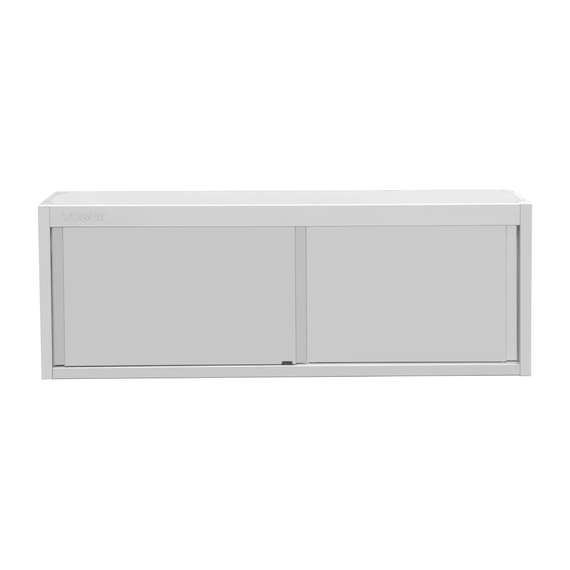Vogue Hängeschrank Edelstahl 650x1800x400mm 2 Vogue Hängeschrank Edelstahl 650x1800x400mm