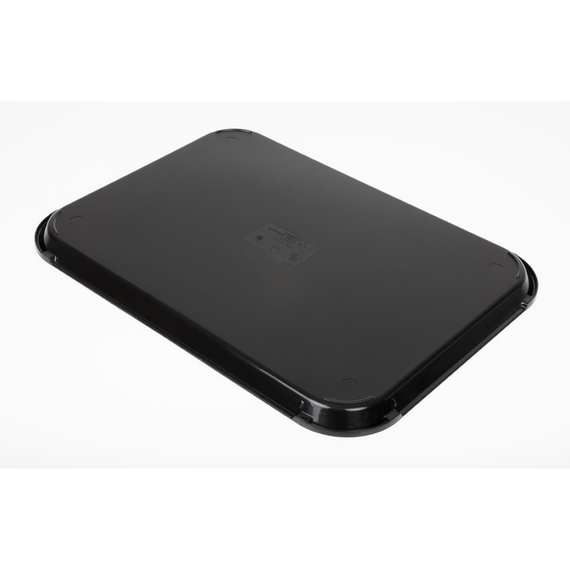 Cambro Polypropylen-Schnellimbisstablett Schwarz 410mm 3 Cambro Polypropylen-Schnellimbisstablett Schwarz 410mm