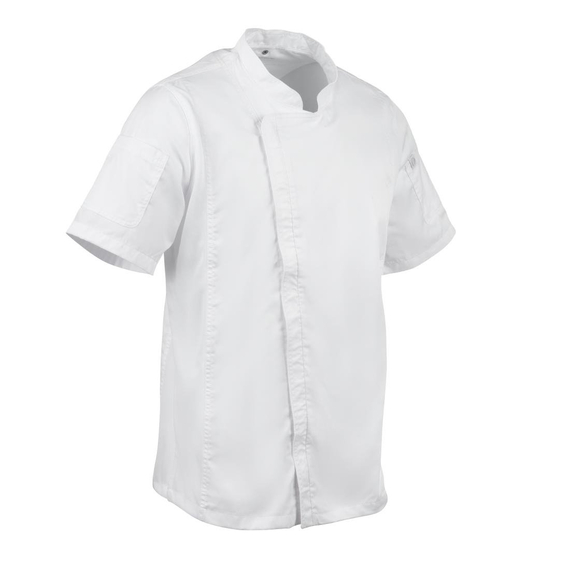 Chef Works Springfield Reißverschluss Herren Chefs Jacke Weiß S 9 Chef Works Springfield Reißverschluss Herren Chefs Jacke Weiß S