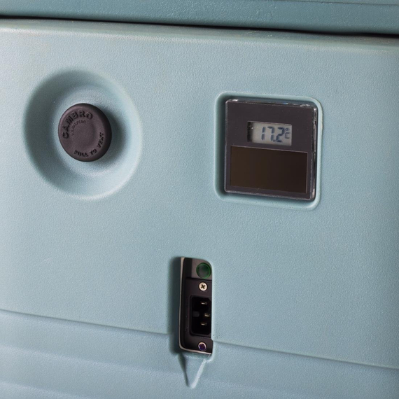Cambro Beheizter isolierter Lebensmittelbehälter graublau 5 Cambro Beheizter isolierter Lebensmittelbehälter graublau