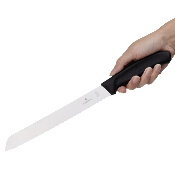 Victorinox Brotmesser 21cm schwarz 4 Victorinox Brotmesser 21cm schwarz
