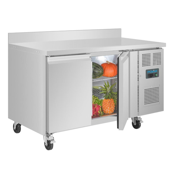 Polar U-Serie Doppel-Tür Thekenkühlschrank mit Aufkantung 282Ltr 4 Polar U-Serie Doppel-Tür Thekenkühlschrank mit Aufkantung 282Ltr