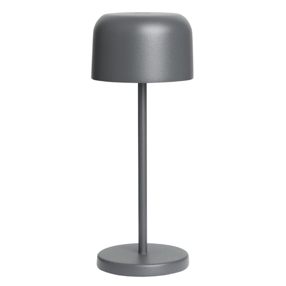Olympia Siena Tischlampe Runde Kuppel Grau 200mm Olympia Siena Tischlampe Runde Kuppel Grau 200mm