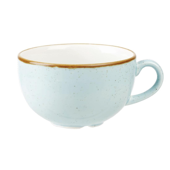 Churchill Stonecast Cappuccino Tasse Duck Egg Blue 12oz (Packung mit 12) (12 Stück) Churchill Stonecast Cappuccino Tasse Duck Egg Blue 12oz (Packung mit 12) (12 Stück)