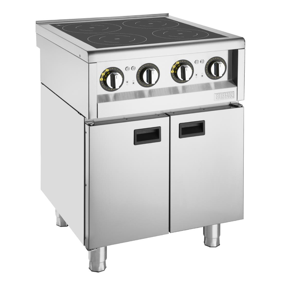 Buffalo 600 Serie 4 Zonen Induktionskochfeld 2 x 3kW 3 Buffalo 600 Serie 4 Zonen Induktionskochfeld 2 x 3kW