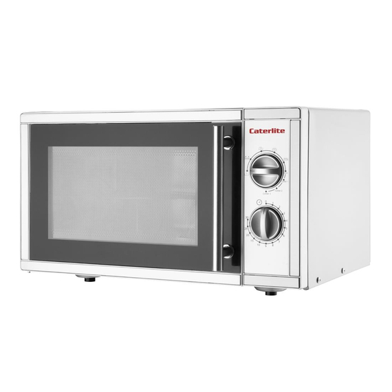 Caterlite Manuelle Mikrowelle und Grill 23Ltr 900W 1 Caterlite Manuelle Mikrowelle und Grill 23Ltr 900W