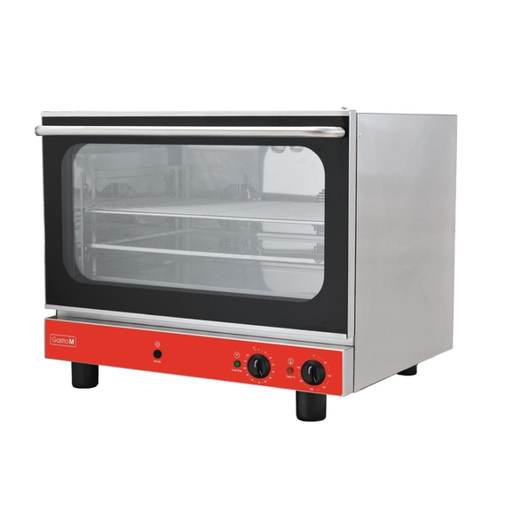 Gastro M Elektrischer Konvektionsofen Bäckerei mit Luftbefeuchter 4 Roste 400V Gastro M Elektrischer Konvektionsofen Bäckerei mit Luftbefeuchter 4 Roste 400V