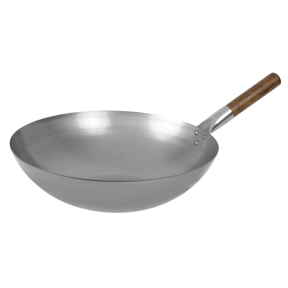 London Wok mit rundem Boden 38cm London Wok mit rundem Boden 38cm